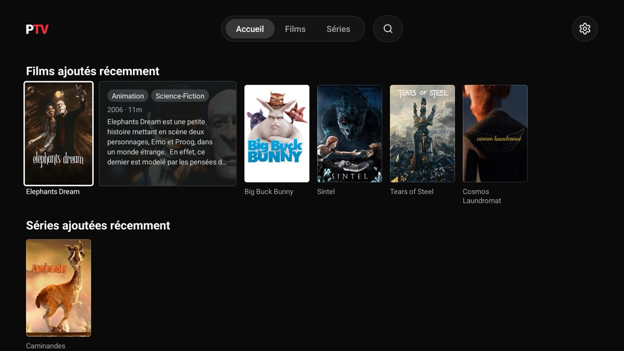 Films et séries ajoutés récemment